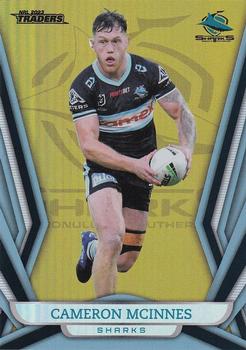 2023 NRL Traders Titanium - Gold Pearl Special #GS036 Cameron McInnes Front